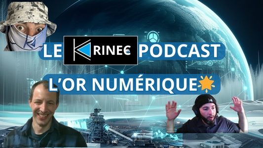 Le Krinec Podcast : L'Or Numérique – Épisode 1 : Planification Électrique, Changement et une Bonne Dose de Plaisir avec Julien Aubin !