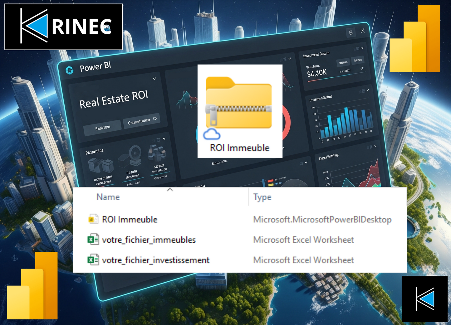 Solution Power BI - ROI : Comparer la Performance de Vos Immeubles